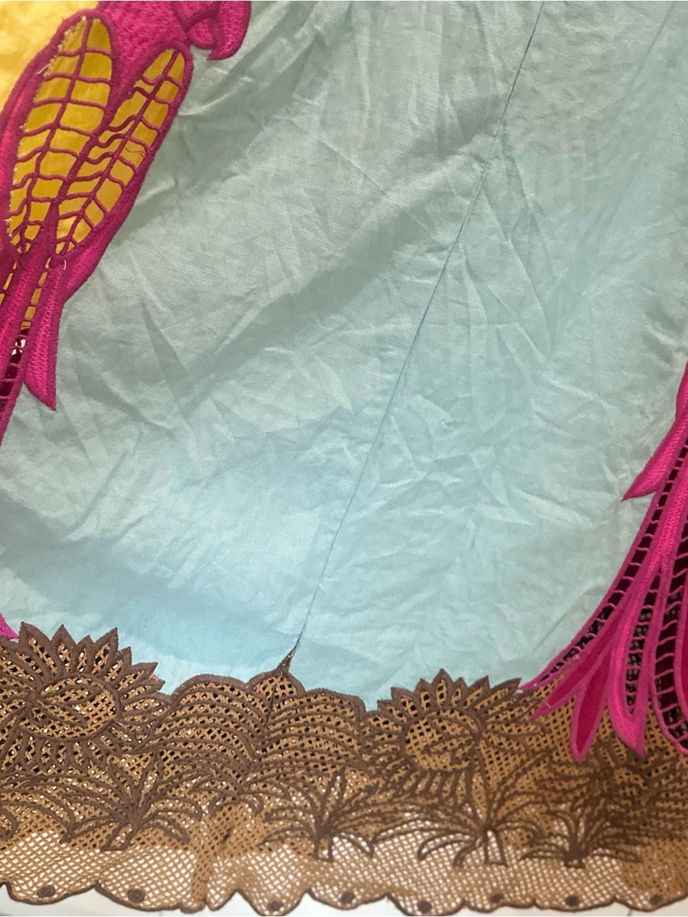 FARM Rio Usiacuri Multicolor Richelieu Maxi Dress, XS S - Picture 8 of 10